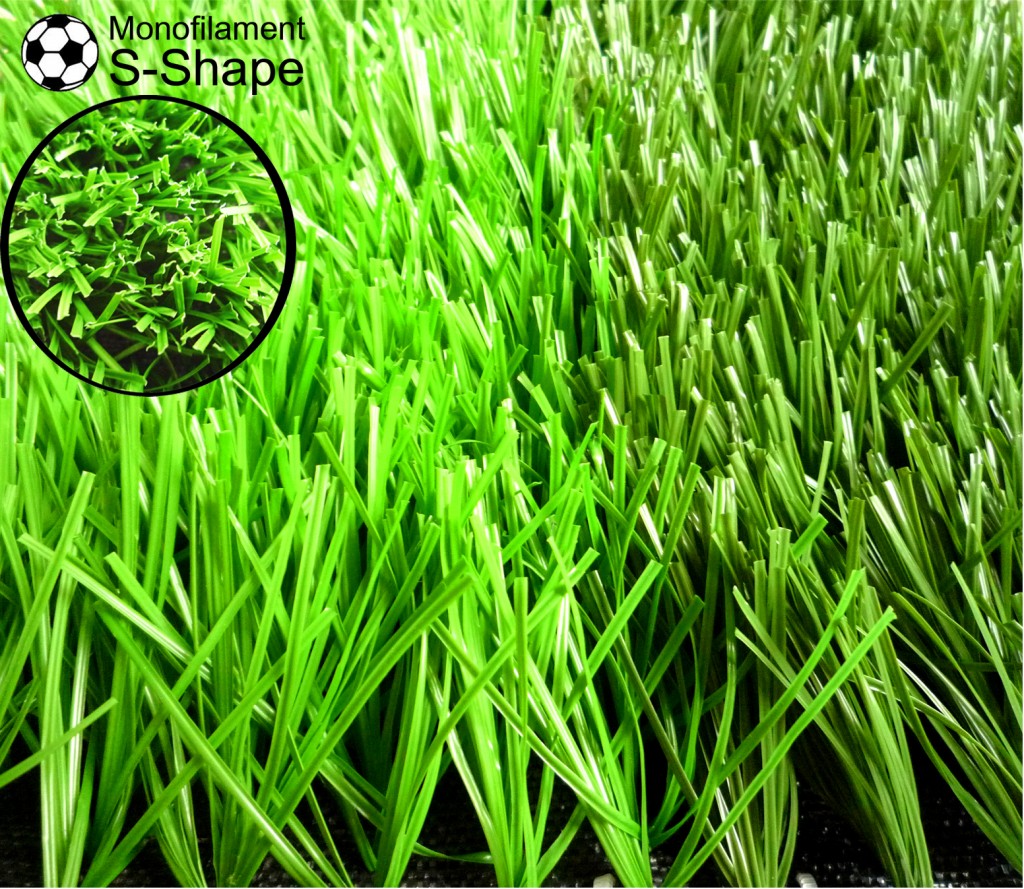 หญ้าเทียม S-shape