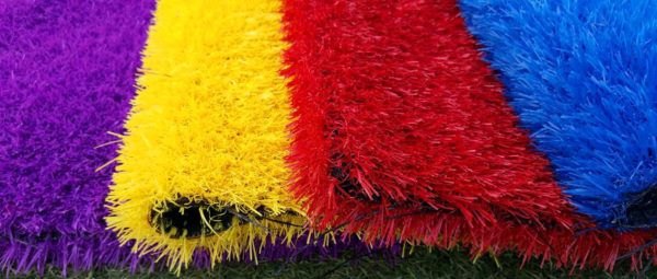 หญ้าเทียมสีเหลือง